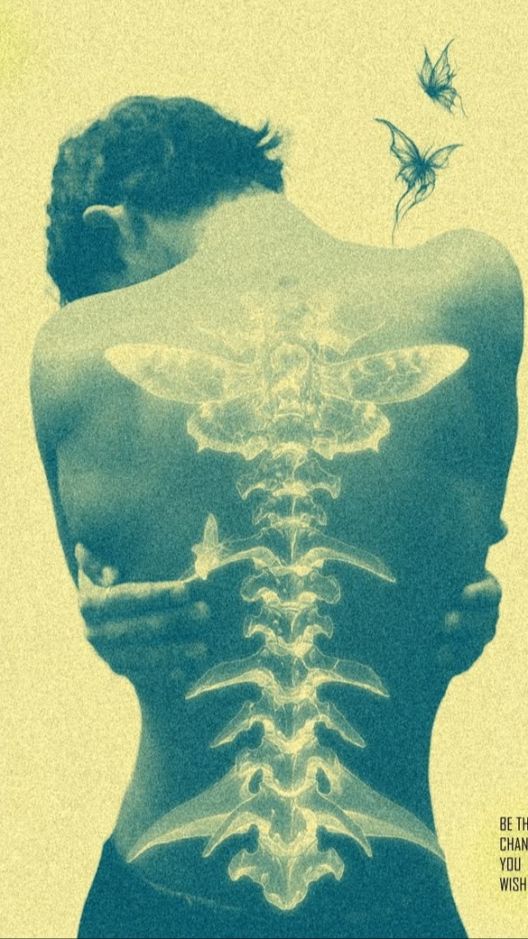 TOUCH INSIDE OF MY RIBS